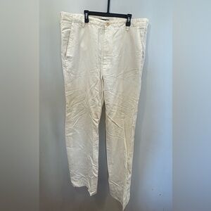 Banana Republic Men's Off-White Chinos